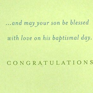 Dayspring Baptism Card for Baby Boys (Dove Cross) (0399RZA1002)