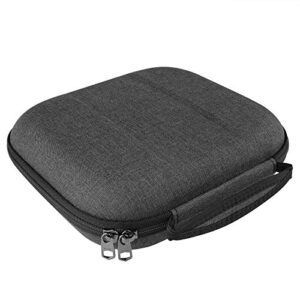 Geekria Shield Headphones Case Compatible with Bang & Olufsen Beoplay H95, H9 3rd Gen, H9i, H8, H8i, H6 Case, Replacement Hard Shell Travel Carrying Bag with Cable Storage (Dark Grey)
