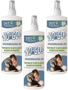 (3 pack) pet organics (nala) no-go housebreaking aid dog spray, 16-ounce each