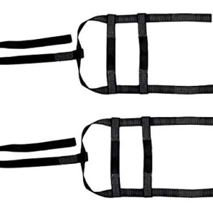 U-Haul Tire Tie Down Straps for Auto Transport Dolly - Pack of 2 Straps