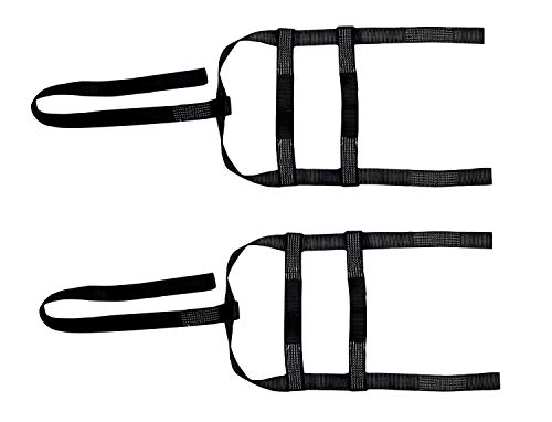 U-Haul Tire Tie Down Straps for Auto Transport Dolly - Pack of 2 Straps