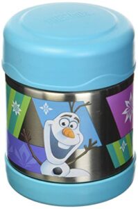 genuine thermos frozen funtainer vacuum insulated stainless steel food jar - blue (10oz)