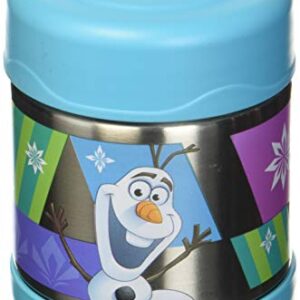 Genuine Thermos Frozen FUNTAINER Vacuum Insulated Stainless Steel Food Jar - Blue (10oz)