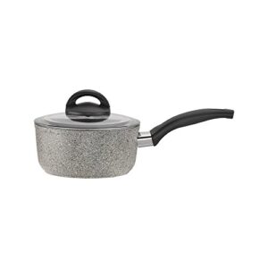 ballarini parma by henckels 1.5-qt nonstick saucepan with lid, made in italy, durable and easy to clean