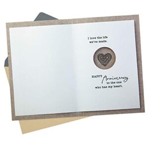 Hallmark Anniversary Card (Two Hearts)