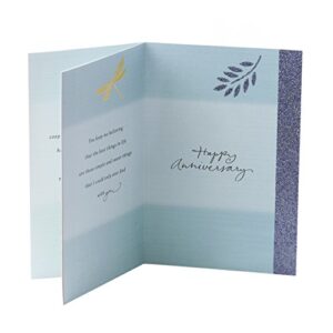 Hallmark Anniversary Card (Dragonfly and Leaf)