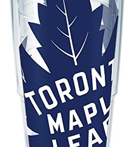 Tervis Made in USA Double Walled NHL Toronto Maple Leafs Insulated Tumbler Cup Keeps Drinks Cold & Hot, 24oz, Colossal