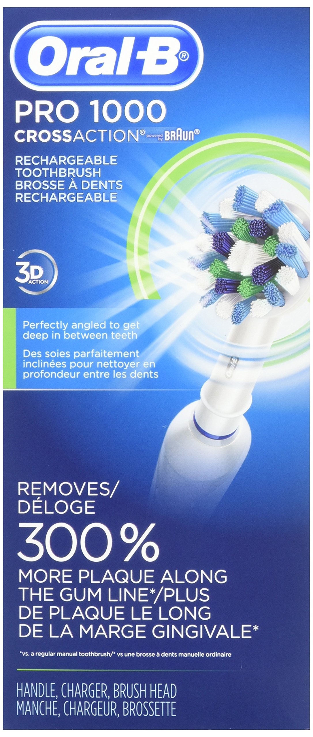 Oral B Pro 1000 Power Rechargeable Toothbrush