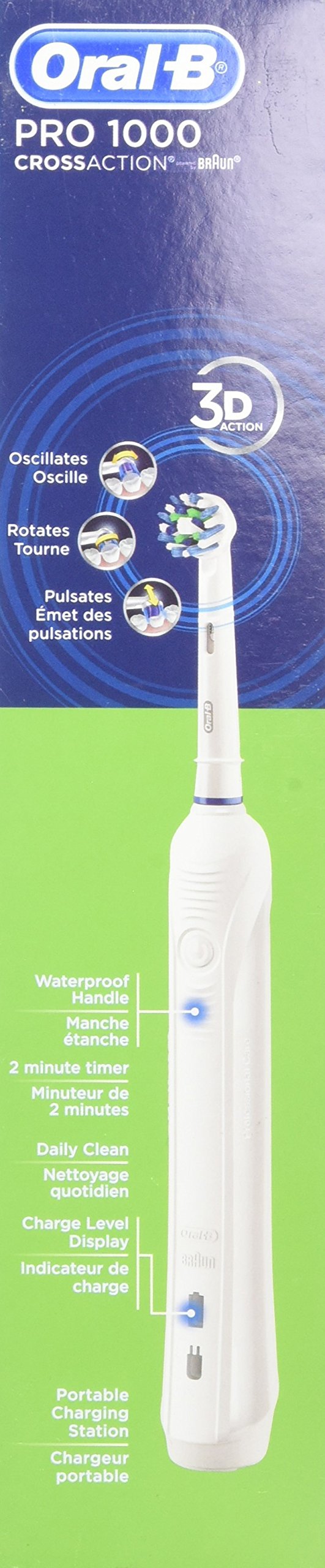 Oral B Pro 1000 Power Rechargeable Toothbrush