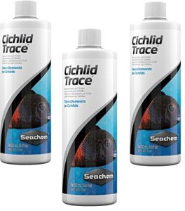 seachem (3 pack) cichlid trace elements 500ml each