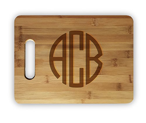 Custom Personalized Laser Engraved Bamboo Cutting Board - Wedding, Housewarming, Anniversary, Birthday, Holiday, Gift For Him, For Her, For Boys, For Girls, For Husband, For Wife, For Them, For Couple