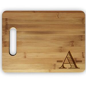 Custom Personalized Laser Engraved Bamboo Cutting Board - Wedding, Housewarming, Anniversary, Birthday, Holiday, Gift For Him, For Her, For Boys, For Girls, For Husband, For Wife, For Them, For Couple