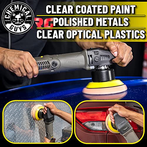 Chemical Guys BUF_209X TORQX Random Orbital Polisher, Complete Detailing Kit with Pads, Pad Cleaner & Conditioner, Towels - 12 Items