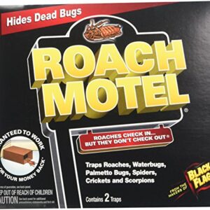 ... (6 Pack) Black Flag Roach Motel Insect Trap