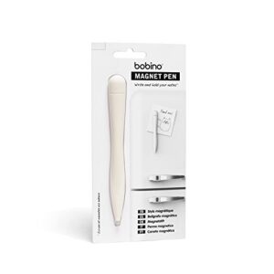 Bobino Magnet Pen - White - Stylish Minimalist Writing