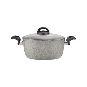 ballarini parma by henckels 4.8-qt nonstick dutch oven with lid, made in italy, durable and easy to clean