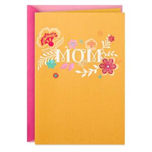 hallmark birthday card for mom (flowers)
