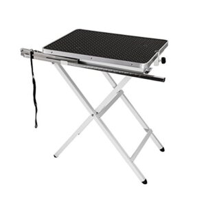 Flying Pig Grooming Mini Size Pet Dog Portable Grooming Table (Black)