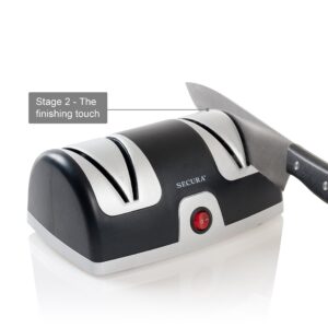 Secura Electric Knife Sharpener 2-Stage Kitchen Knives Sharpening System