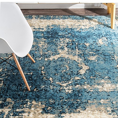 nuLOOM Vintage Lindsy Area Rug, 3' x 5', Blue