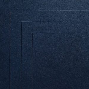 NIGHTSHIFT BLUE/DARK BLUE Cardstock Paper - 8.5 x 11 inch Premium 80 lb. Cover - 25 Sheets from Cardstock Warehouse