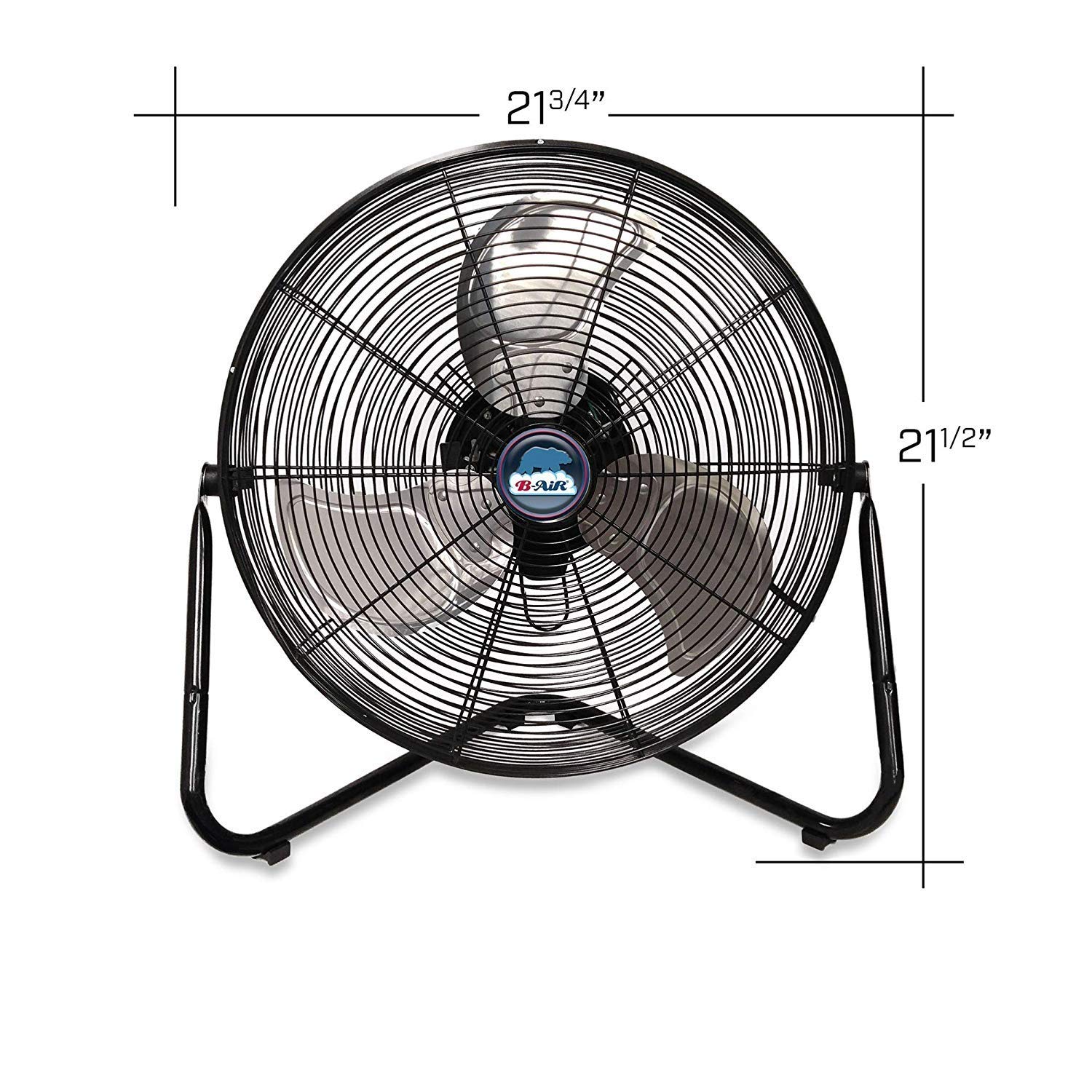 B-Air Firtana-20X Multipurpose High Velocity Fan - 20 inch Floor Fan