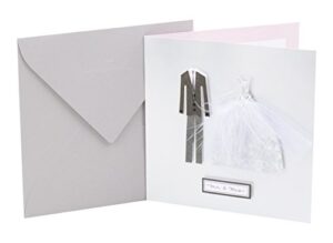hallmark signature wedding card, mr. and mrs. (0699rzh4038)