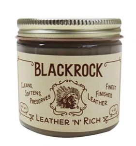 new blackrock leather 'n rich cleaner conditioner 4 oz.