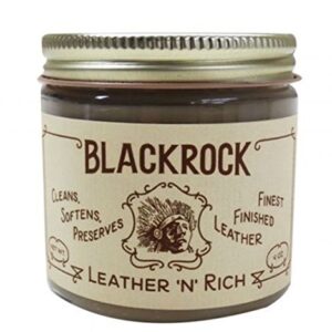 NEW Blackrock Leather 'n Rich Cleaner Conditioner 4 oz.