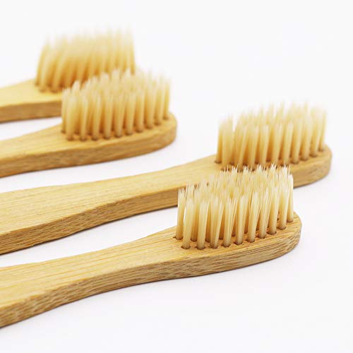 DR PERFECT Bamboo Toothbrush Soft Natural Bristles (12)
