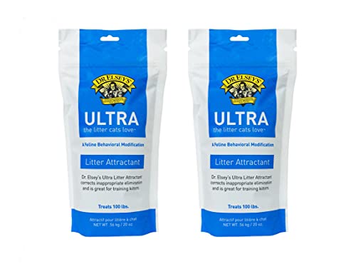 2 Pack! Dr. Elsey's Cat Attract Litter Additive (20 oz)