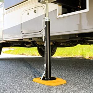 Camco EAZ-Lift Premium RV Slide-Out Support | Features an Adjustable Height of 19-inches to 47-inches, a Durable Steel Construction, and can Hold Up to 5,000lbs Each (48867)