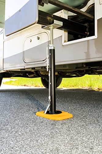 Camco EAZ-Lift Premium RV Slide-Out Support | Features an Adjustable Height of 19-inches to 47-inches, a Durable Steel Construction, and can Hold Up to 5,000lbs Each (48867)