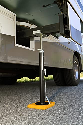 Camco EAZ-Lift Premium RV Slide-Out Support | Features an Adjustable Height of 19-inches to 47-inches, a Durable Steel Construction, and can Hold Up to 5,000lbs Each (48867)