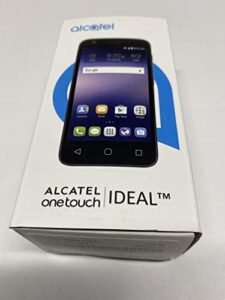 alcatel onetouch ideal 4g lte at&t gsm unlocked 4060a android 5mp 8gb smartphone - black