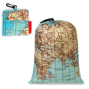 World MAP Travel Dirty Laundry Bag Keeper Keep Your Dirty Clothes Seperate Dorm