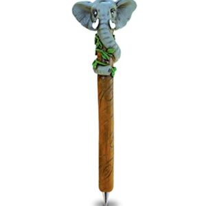 Planet Pens Elephant Novelty Pen - Cute Fun and Unique Kids and Adults Ballpoint Pen, Colorful Zoo Animal Writing Pen Instrument For School and Office