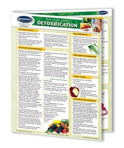 detoxification guide - body cleansing guide - 4-page laminated 8.5" x1 1"