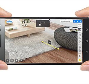 Lenovo ZA1H0003US Phab 2 Pro Unlocked Android Smartphone - Cellphone with Tango for Augmented Reality, 64 GB Grey (U.S. Warranty)