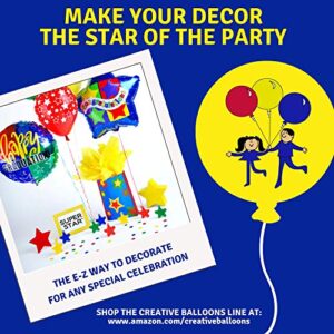 Creative Balloons™ Mfg. Inc. Cube Weight Balloon Weight, 65 Gram, White, 10 Piece