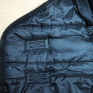 Axiom 1800D Ballistic Nylon Star Black Super Tough Heavy Weight 300G Combo Horse Blanket - 75"