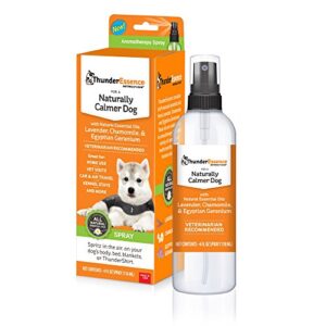 thunderessence dog calming essential oils, 4 fl oz. spray