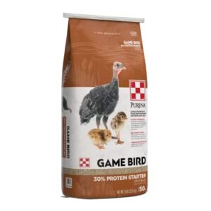 Purina® | Game Bird + Turkey Startena Complete Feed | 50 Pound (50 lb.) Bag