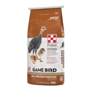 Purina® | Game Bird + Turkey Startena Complete Feed | 50 Pound (50 lb.) Bag