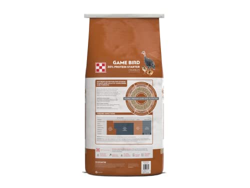 Purina® | Game Bird + Turkey Startena Complete Feed | 50 Pound (50 lb.) Bag