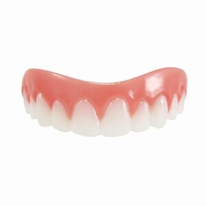 Instant Smile Flex 2pk - Bright White Shade - One Size Fits Most. Fix Your Smile at Home in Minutes! Comfortable Upper Cosmetic Veneer for A Perfect Smile!