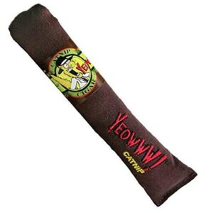 Yeowww! Catnip Cigar 3 Pack | Pure Leaf & Flowertop Blend | Cat and Kitten Toy