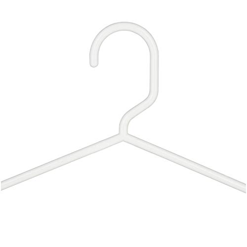 Woolite 6 Pack Plastic White Hangers