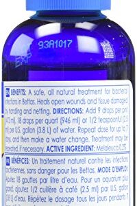 Aquarium Pharmaceuticals BettaFix Remedy 1.7 oz (Pack of 4)