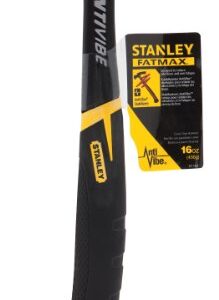 Stanley 51-162 16 oz FatMax Xtreme AntiVibe Curve Claw Nailing Hammer